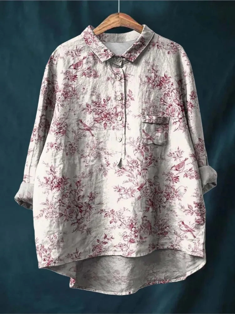 Lorena | Camisa Estampada Elegante